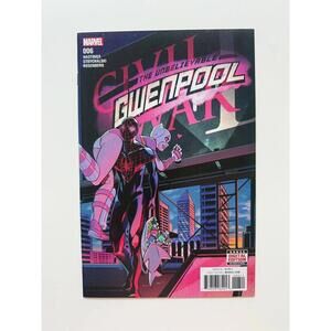 THE UNBELIEVABLE GWENPOOL #6 NM (2016) Christopher Hastings & Stacey Lee RARE
